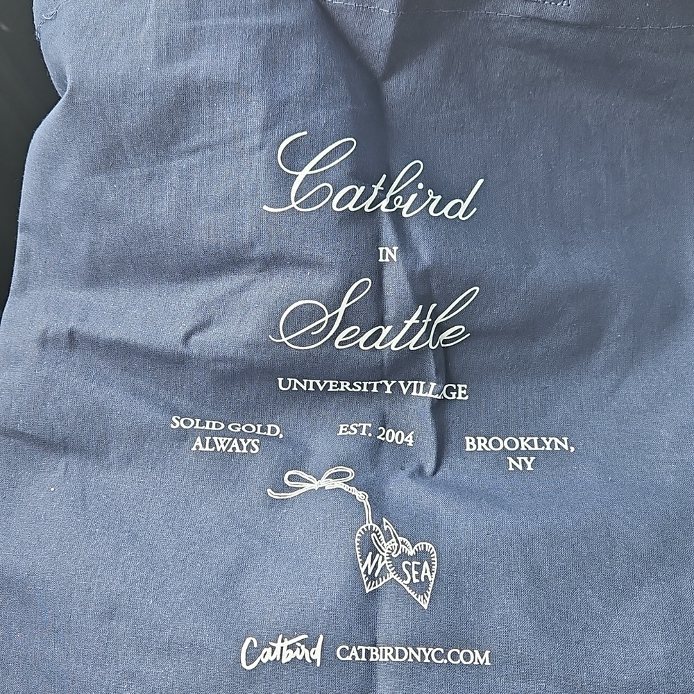 Catbird Seattle Exclusive Fish Charm & Tote - Picture 5 of 6